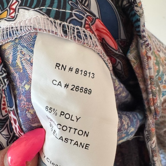 Robert Graham Paisley Pants Size 4 NWT - Picture 13 of 16